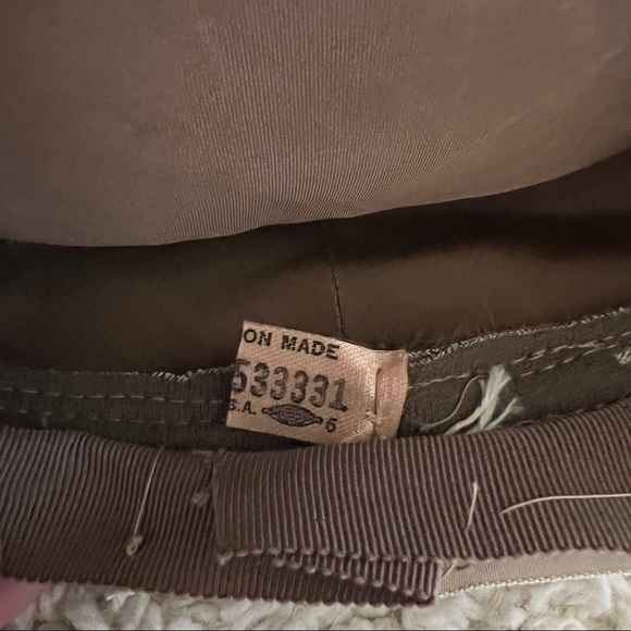 Vintage 1960’s Montaldo’s Mink Fur Pillbox Hat - Picture 13 of 14